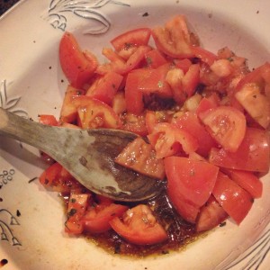 balsamic tomatoes 